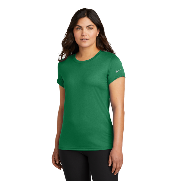Nike® Swoosh Sleeve Recycled Poly rLegend Ladies' Tee
