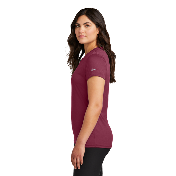 Nike® Swoosh Sleeve Recycled Poly rLegend Ladies' Tee