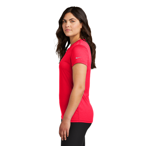 Nike® Swoosh Sleeve Recycled Poly rLegend Ladies' Tee