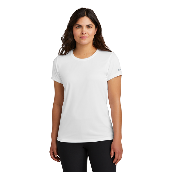 Nike® Swoosh Sleeve Recycled Poly rLegend Ladies' Tee