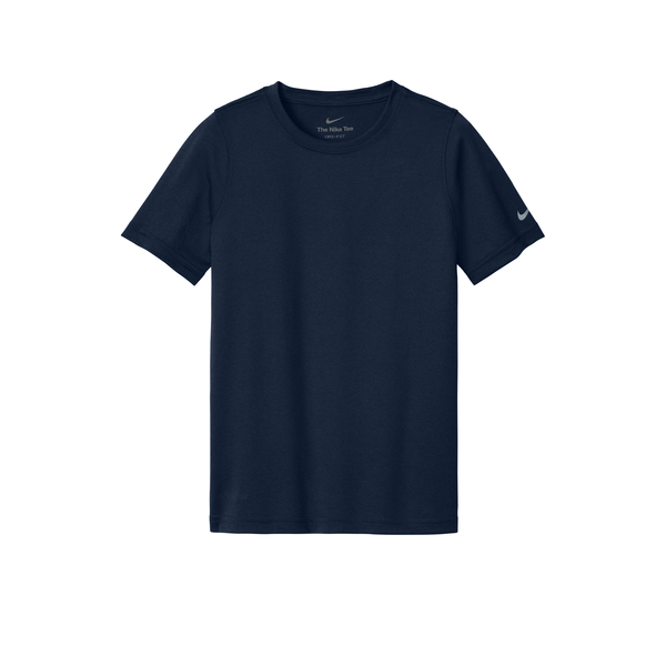 Nike® Swoosh Sleeve Recycled Poly rLegend Youth Tee