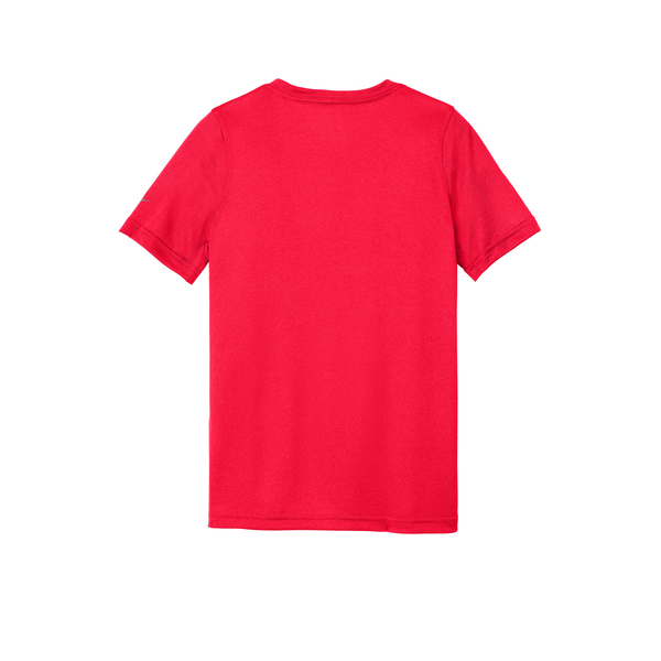 Nike® Swoosh Sleeve Recycled Poly rLegend Youth Tee