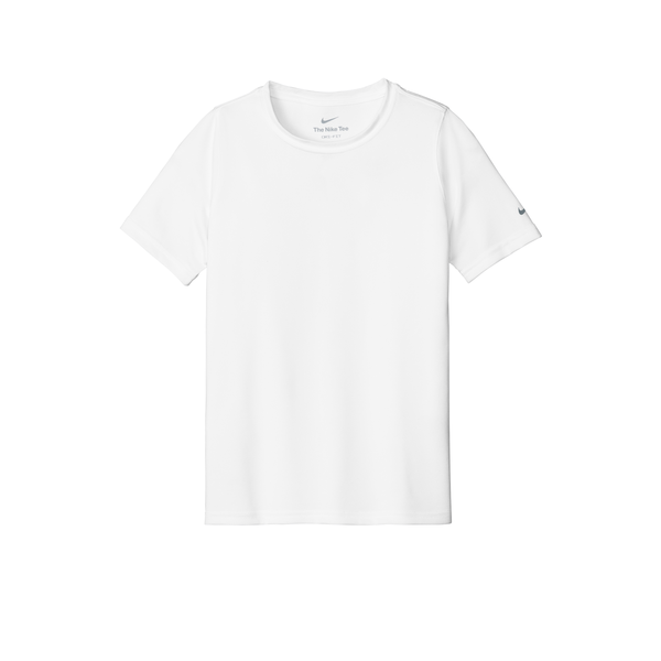 Nike® Swoosh Sleeve Recycled Poly rLegend Youth Tee
