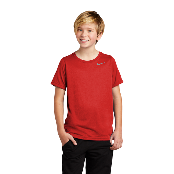 Nike® Team rLegend Recycled Polyester Youth Tee