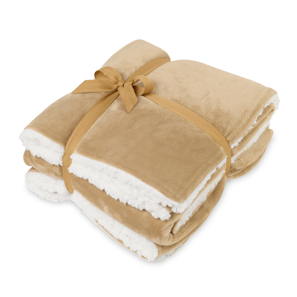 Mink Sherpa Blanket, 50" x 60"