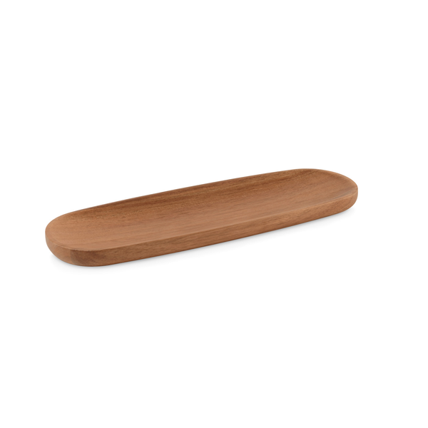 La Cuisine Acacia Wood Oval Tray