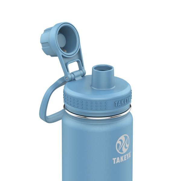 Takeya® Actives Spout Lid Stainless Steel Bottle, 24oz.