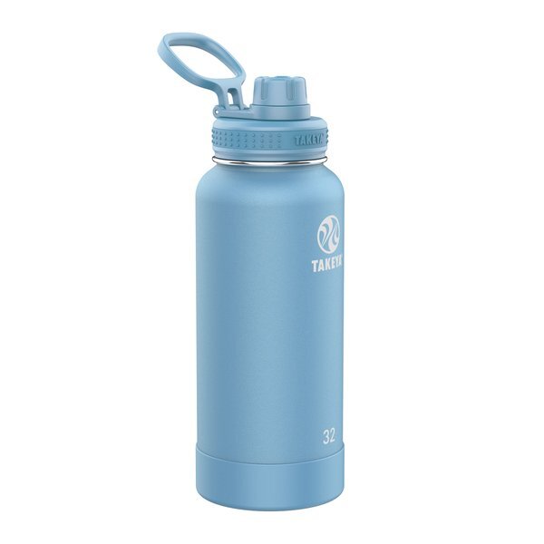 Takeya® Actives Spout Lid Stainless Steel Bottle, 32oz.