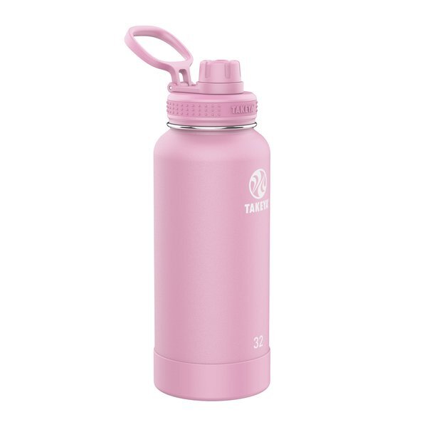 Takeya® Actives Spout Lid Stainless Steel Bottle, 32oz.