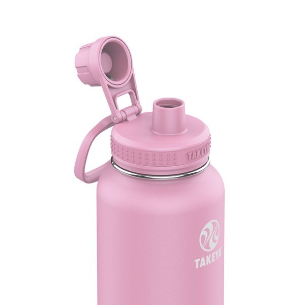 Takeya® Actives Spout Lid Stainless Steel Bottle, 32oz.