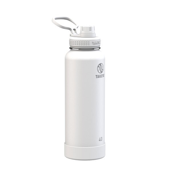 Takeya® Actives Spout Lid Stainless Steel Bottle, 40oz.