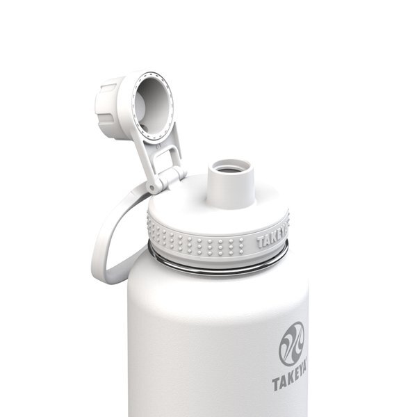 Takeya® Actives Spout Lid Stainless Steel Bottle, 40oz.