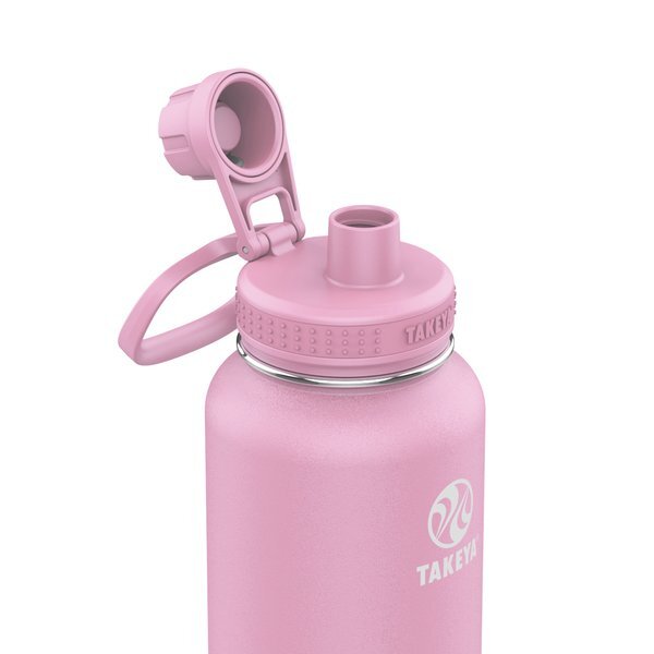 Takeya® Actives Spout Lid Stainless Steel Bottle, 40oz.