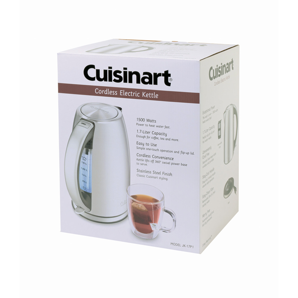 Cuisinart® Cordless Electric Stainless Steel Kettle