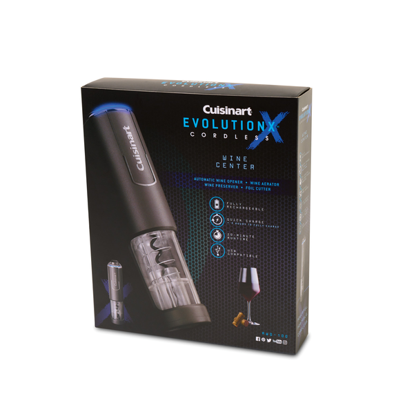 Cuisinart® EvolutionX Cordless 4-in-1 Wine Opener