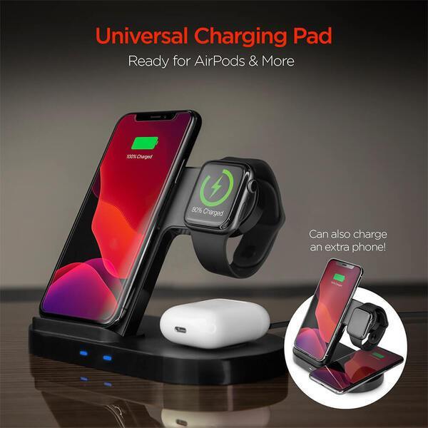 Hypergear 3-In-1 Wireless Charging Dock