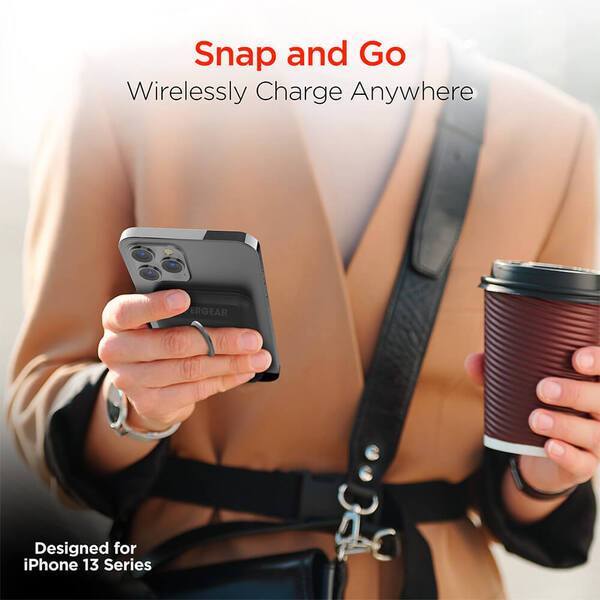 Hypergear Magnetic Wireless iPhone® 12+ Power Bank, 5000mAh