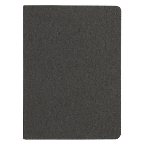 Heathered Polyester Padfolio, 9-1/2" x 13"