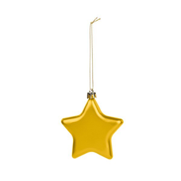 Shatter-Resistant Star Ornament