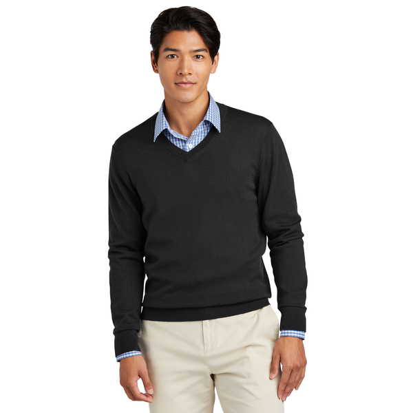Brooks Brothers® Washable Merino Wool V-Neck Men's Sweater