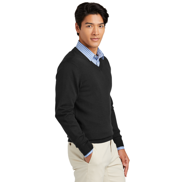 Brooks Brothers® Washable Merino Wool V-Neck Men's Sweater