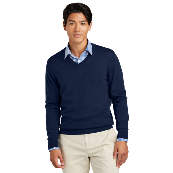 Brooks Brothers® Washable Merino Wool V-Neck Men's Sweater