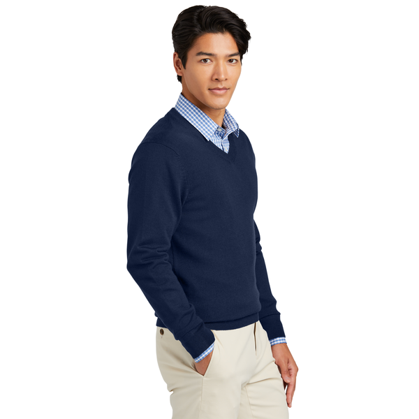 Brooks Brothers® Washable Merino Wool V-Neck Men's Sweater