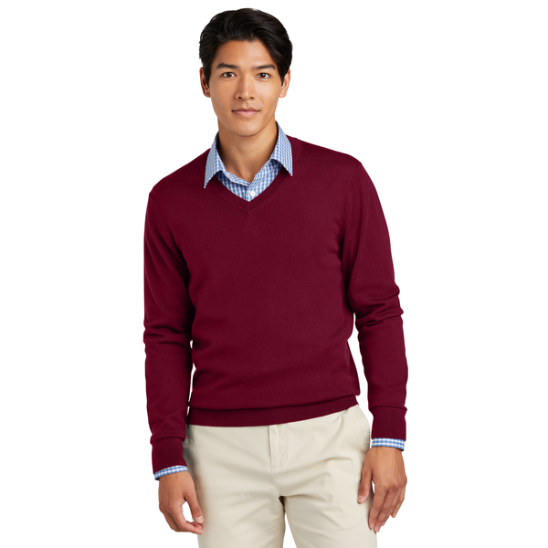 Brooks Brothers® Washable Merino Wool V-Neck Men's Sweater