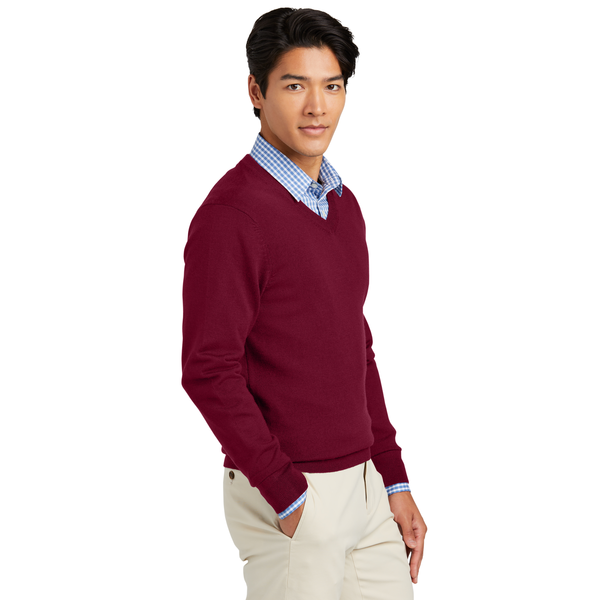 Brooks Brothers® Washable Merino Wool V-Neck Men's Sweater