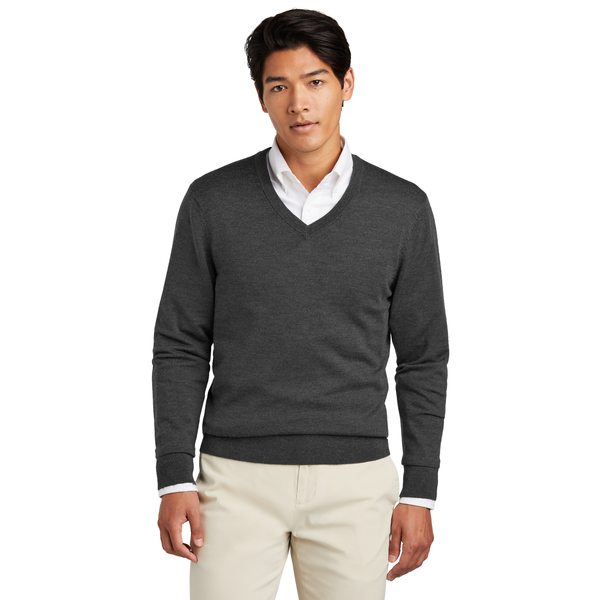 Brooks Brothers® Washable Merino Wool V-Neck Men's Sweater