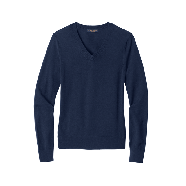 Brooks Brothers® Washable Merino Wool V-Neck Ladies' Sweater
