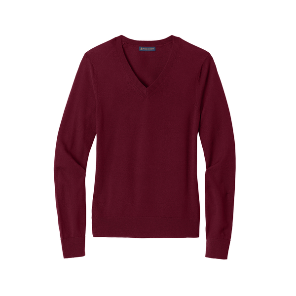 Brooks Brothers® Washable Merino Wool V-Neck Ladies' Sweater