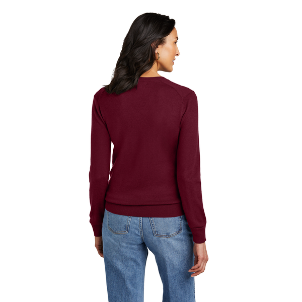 Brooks Brothers® Washable Merino Wool V-Neck Ladies' Sweater