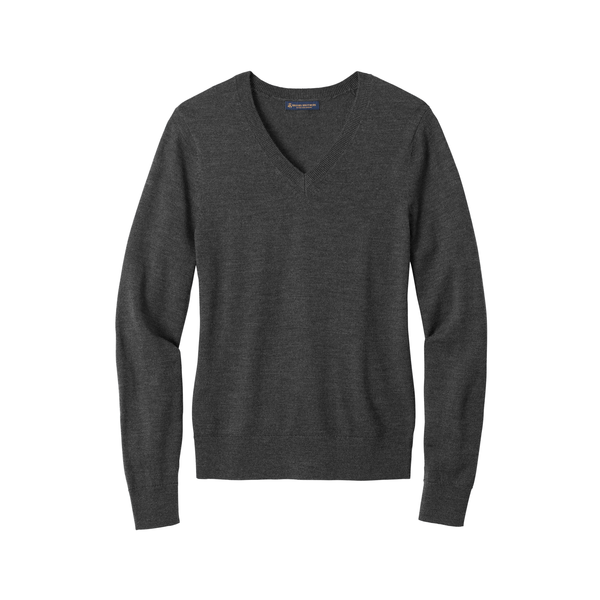 Brooks Brothers® Washable Merino Wool V-Neck Ladies' Sweater