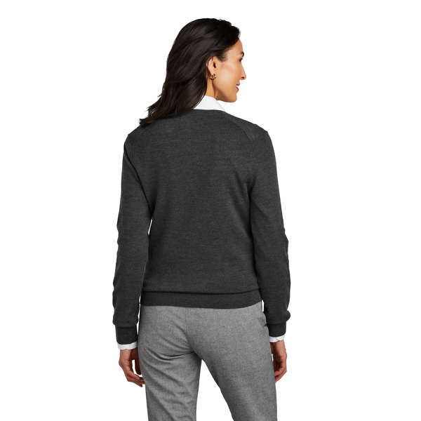 Brooks Brothers® Washable Merino Wool V-Neck Ladies' Sweater
