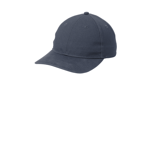Port Authority® Cotton Canvas Leather Strap Cap