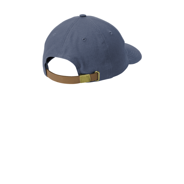 Port Authority® Cotton Canvas Leather Strap Cap