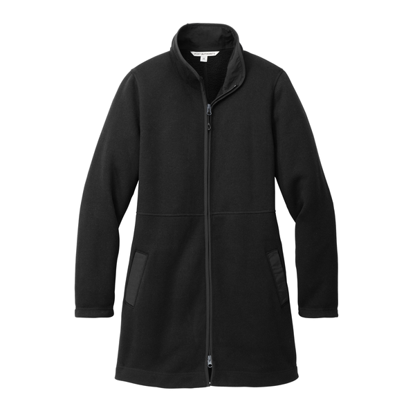 Port Authority® Arc Sweater Fleece Ladies' Long Jacket