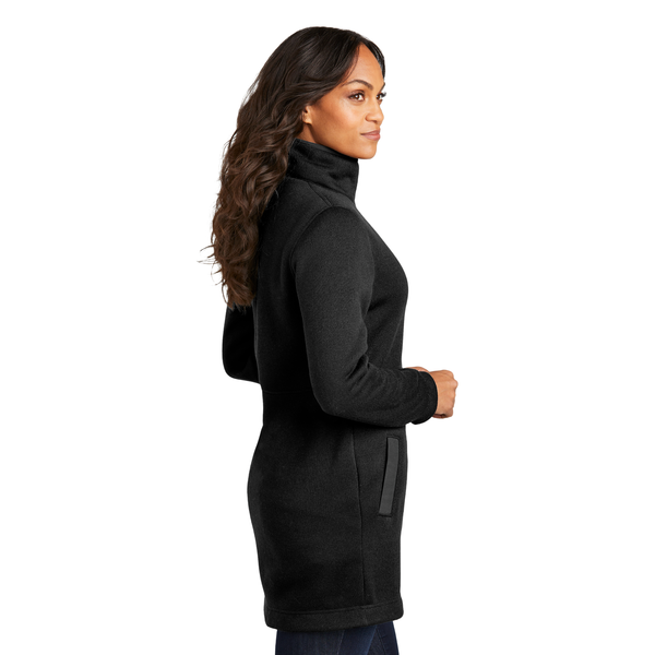 Port Authority® Arc Sweater Fleece Ladies' Long Jacket