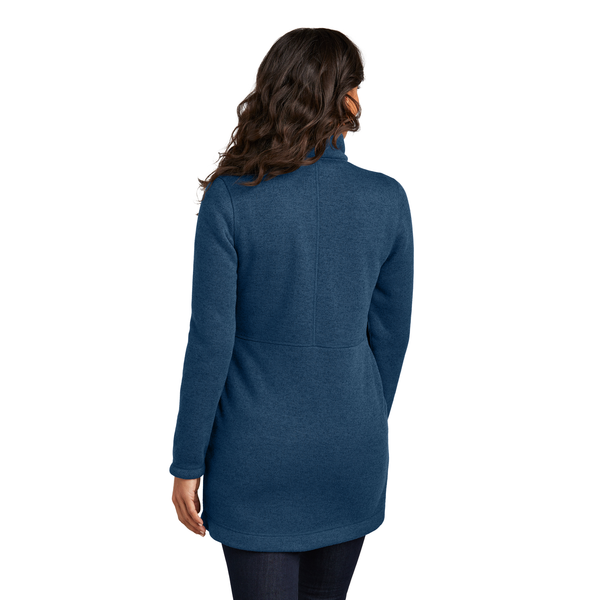 Port Authority® Arc Sweater Fleece Ladies' Long Jacket