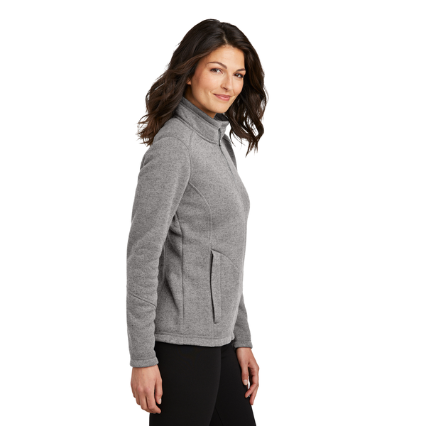 Port Authority® Arc Sweater Fleece Ladies' Jacket