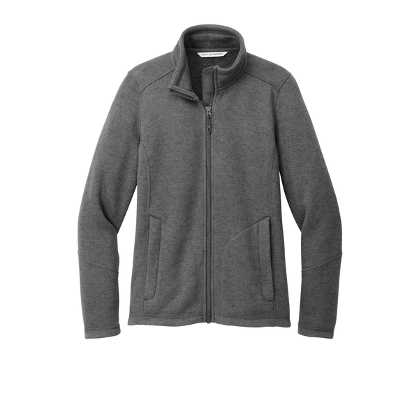 Port Authority® Arc Sweater Fleece Ladies' Jacket