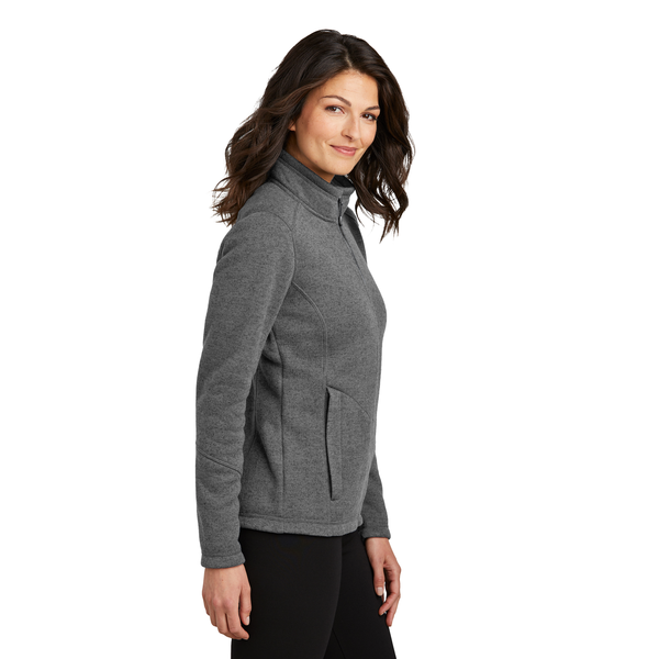 Port Authority® Arc Sweater Fleece Ladies' Jacket