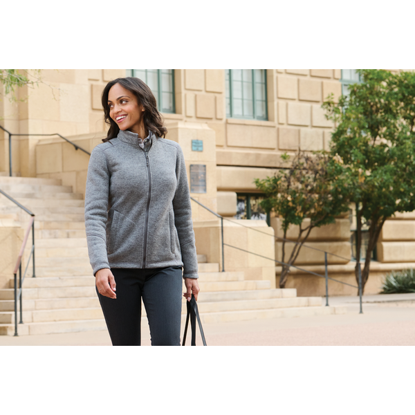 Port Authority® Arc Sweater Fleece Ladies' Jacket
