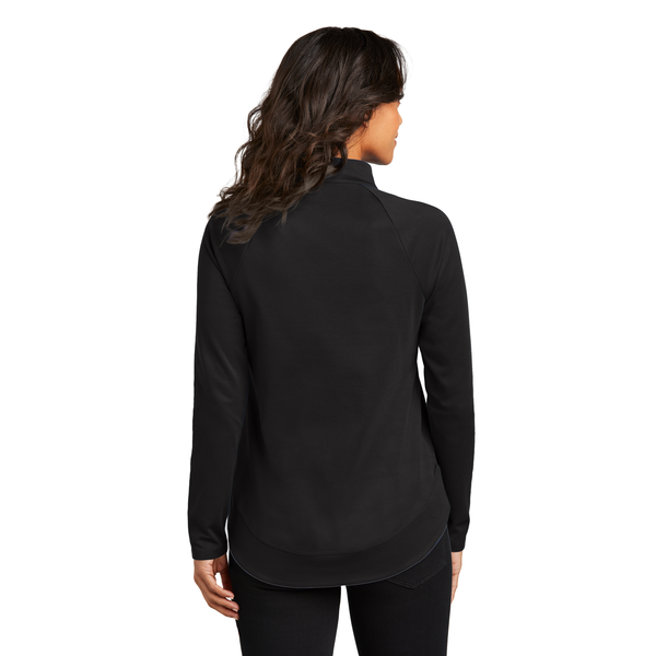 Port Authority® C-FREE™ Recycled Poly/Cotton Cypress Ladies' 1/4 Zip
