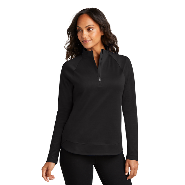 Port Authority® C-FREE™ Recycled Poly/Cotton Cypress Ladies' 1/4 Zip