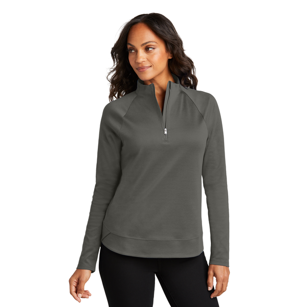 Port Authority® C-FREE™ Recycled Poly/Cotton Cypress Ladies' 1/4 Zip