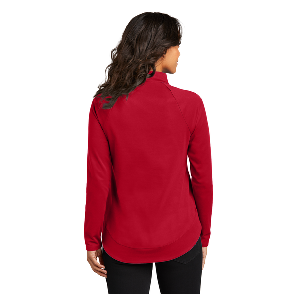 Port Authority® C-FREE™ Recycled Poly/Cotton Cypress Ladies' 1/4 Zip