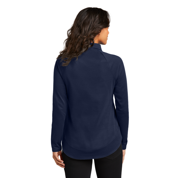 Port Authority® C-FREE™ Recycled Poly/Cotton Cypress Ladies' 1/4 Zip