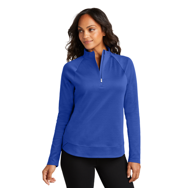 Port Authority® C-FREE™ Recycled Poly/Cotton Cypress Ladies' 1/4 Zip